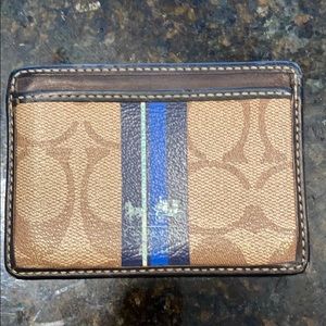 Men’s Coach Card Wallet